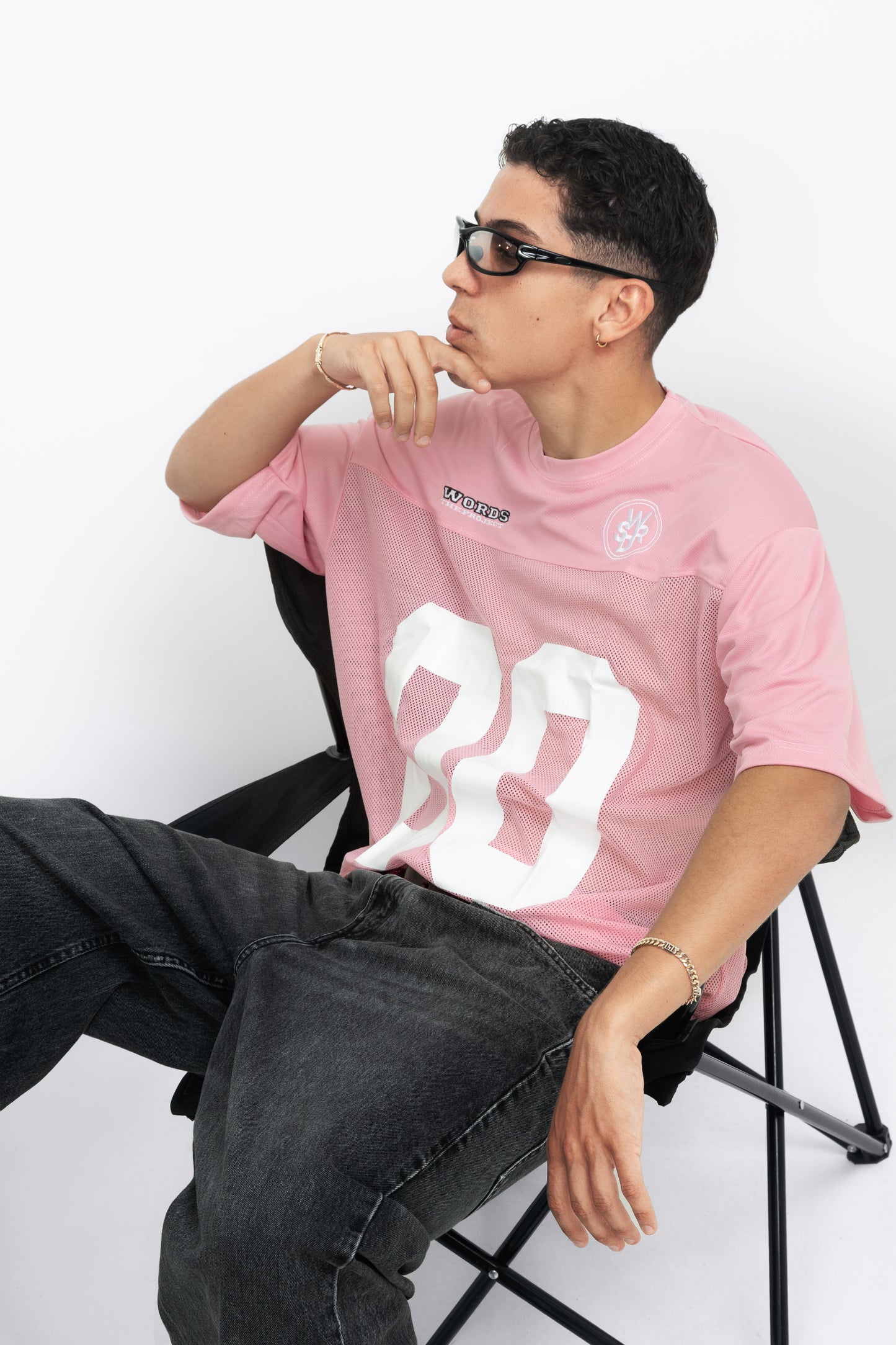 WRDS JERSEY baby pink