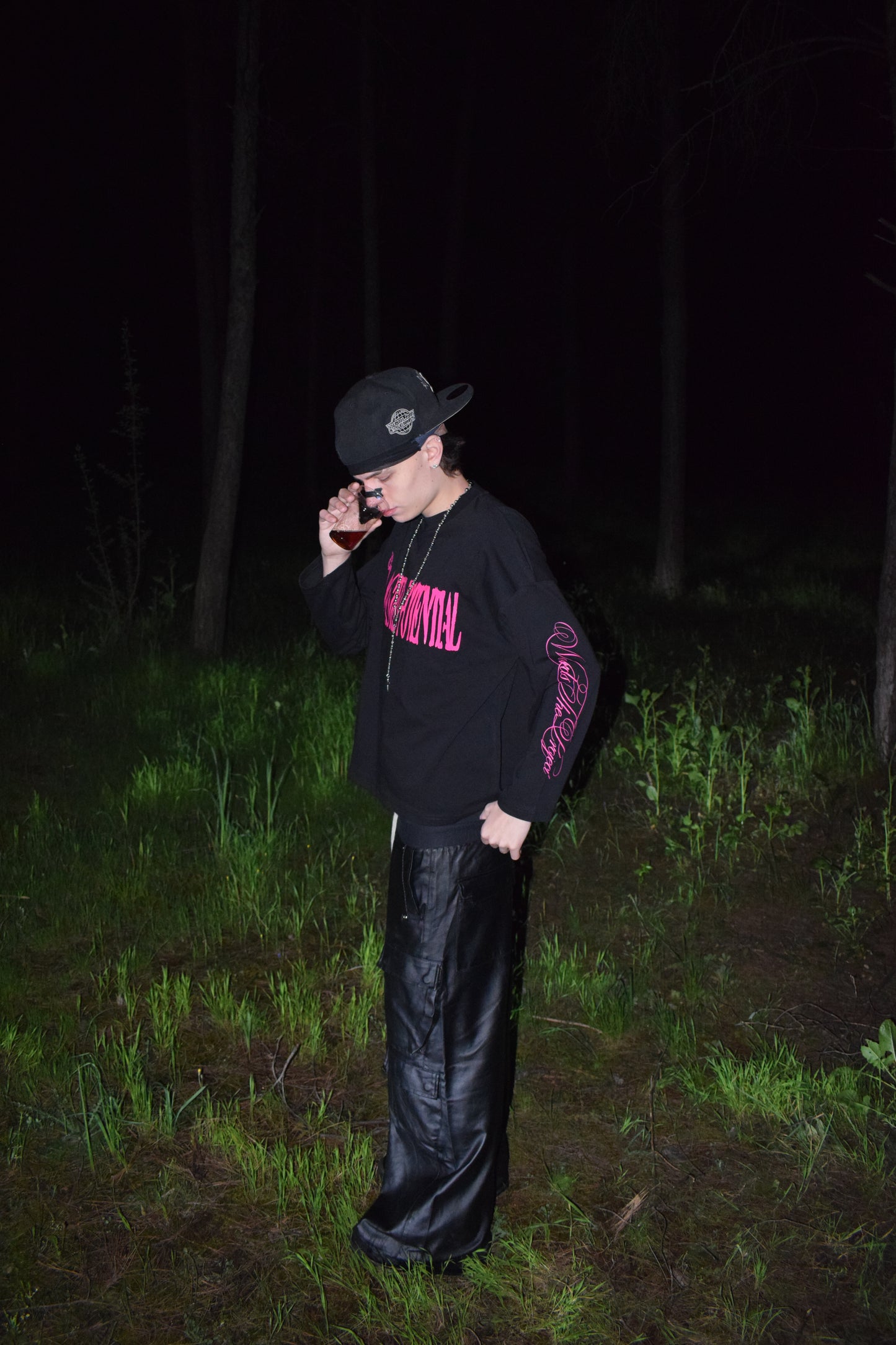 Long-sleeve NWP Black