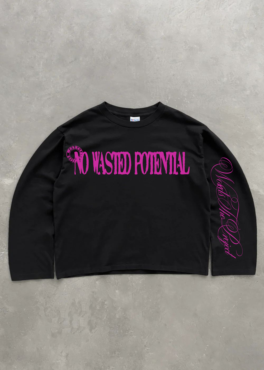 Long-sleeve NWP Black